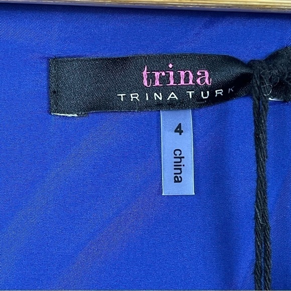 Trina Turk Cielo Diamond Ponte Sheath Dress Size 4‎ Women - Picture 10 of 13